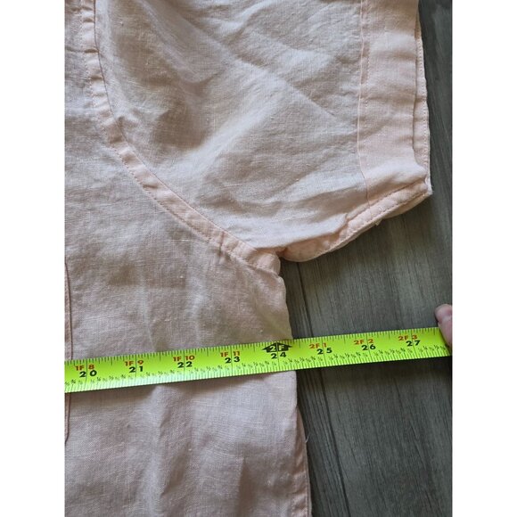 Club Room Luxury Mens Linen Shirt XL Light Pink - Picture 6 of 6